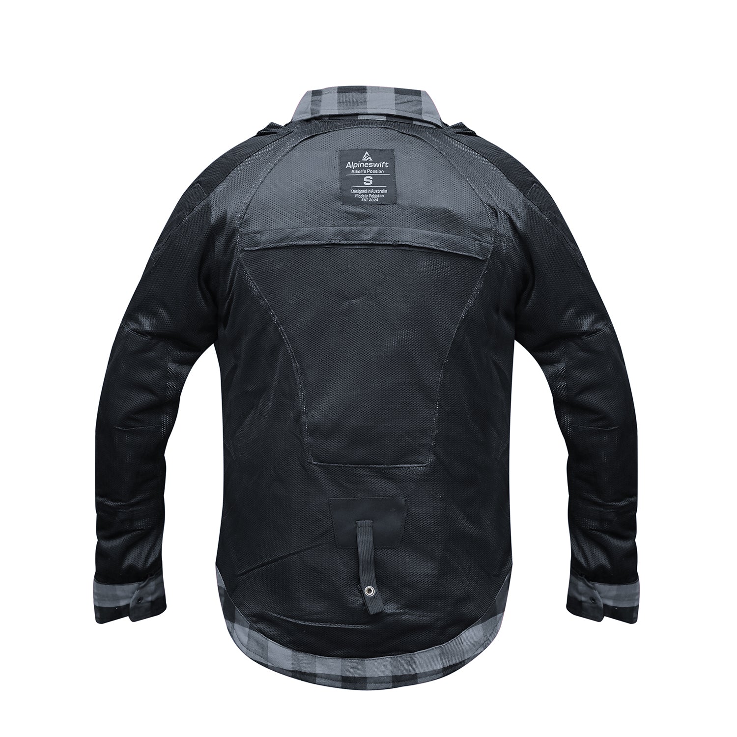 ASC Bikers Protective Kevlar Shirts Grey/Black