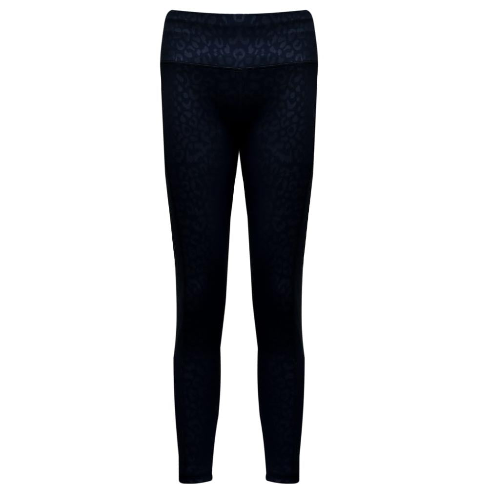 ASC Black High-Waisted Leopard Print Leggings