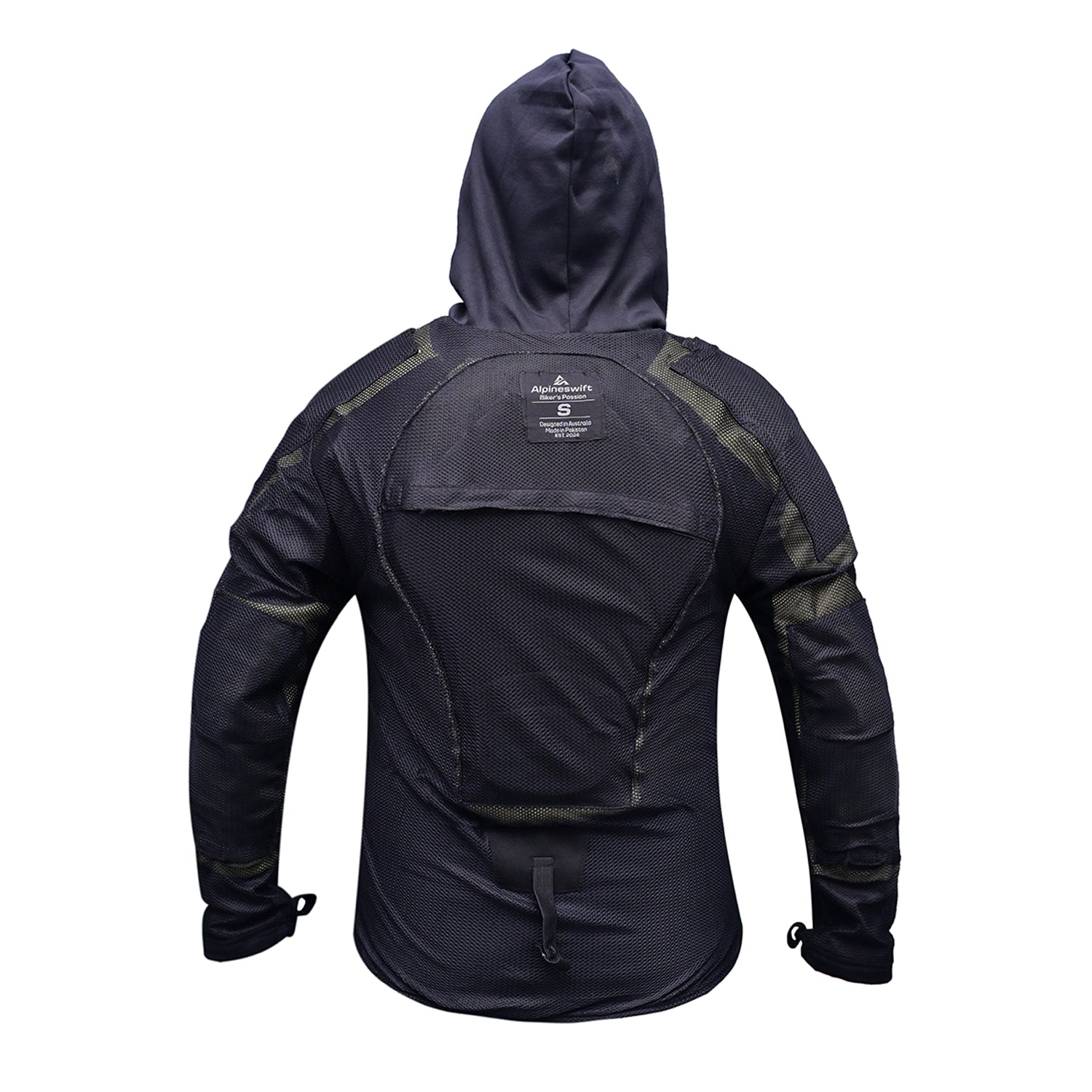 ASC Alpha Protective Kevlar Lined Motorcycle Hoodie