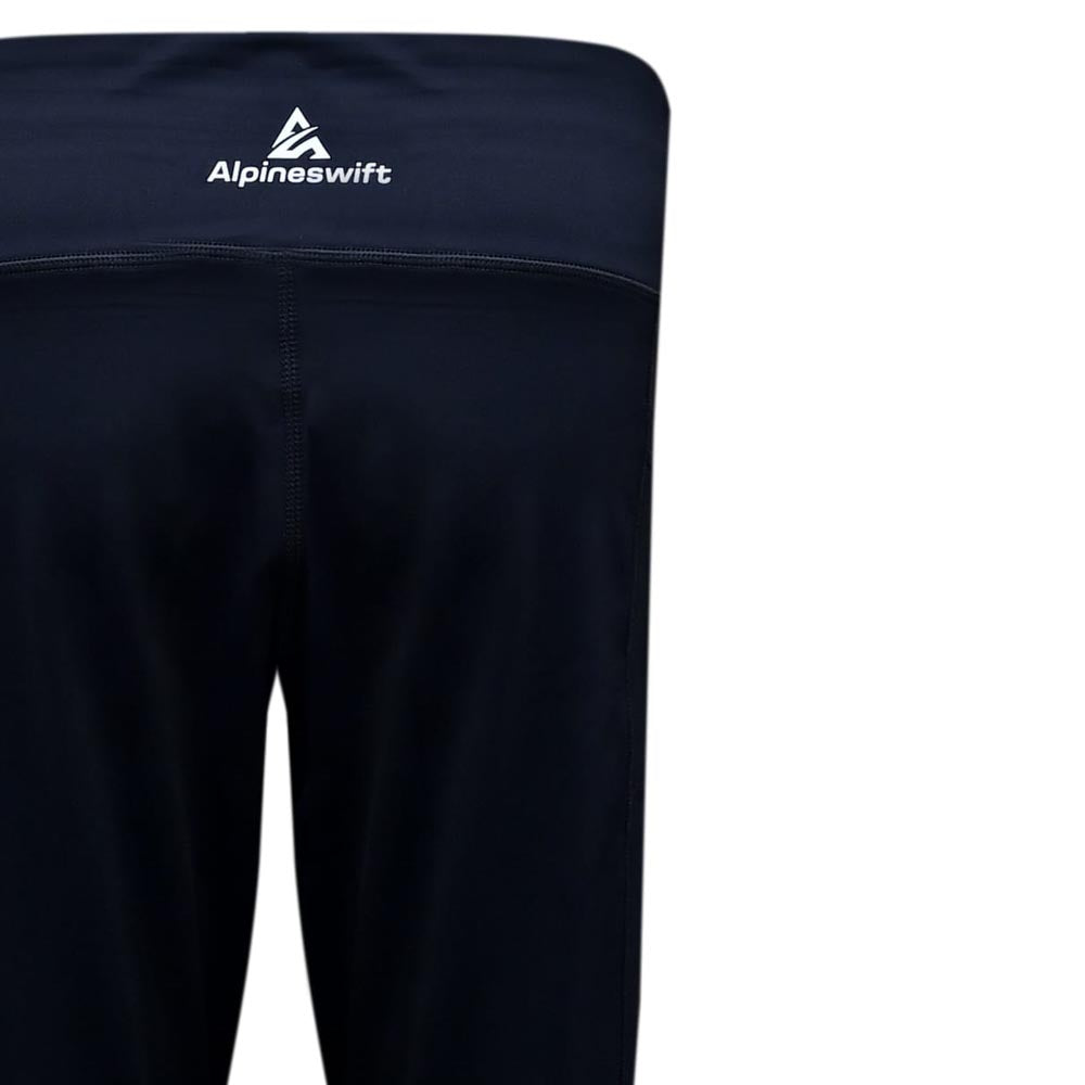 ASC Flex Jet Black High-Waisted Leggings