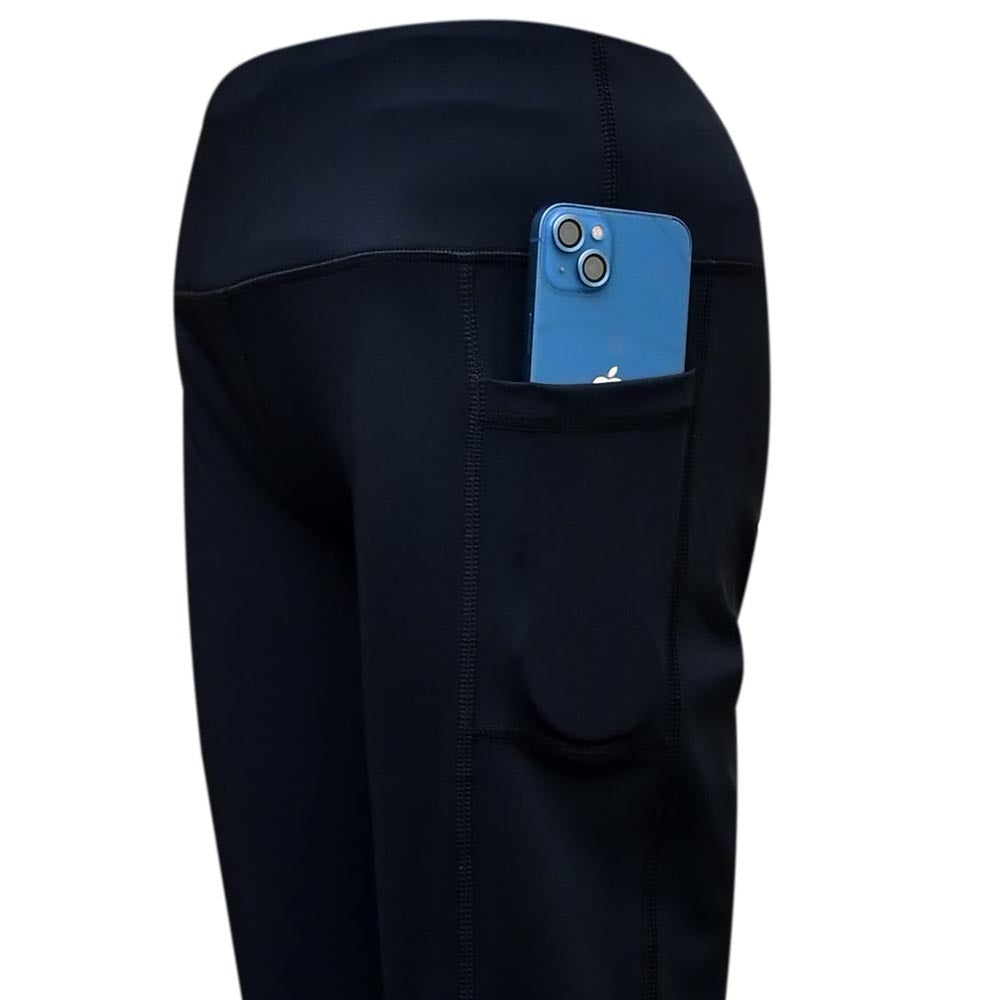 ASC Flex Jet Black High-Waisted Leggings